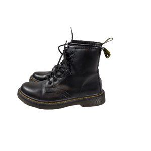 Karardo Black Combat Boots Women's Size 7 Korean Size 240 1.5 Y2K Chunky Gothic